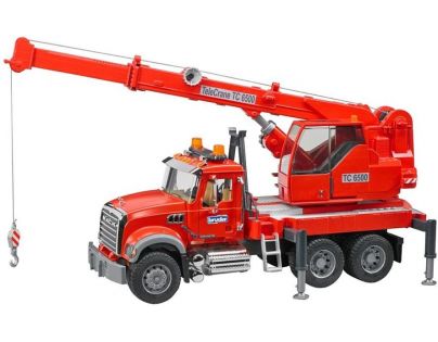 Bruder 2826 Mack Autožeriav Hasiči