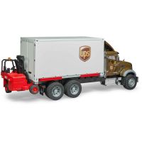 Bruder 2828 MACK Granite UPS logistik a vysokozdvihom 1:16 4