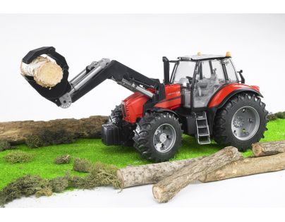 Bruder 3087 Traktor Same Diamond 270 s čelním nakladačem