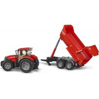 Bruder 3099 Traktor Case IH PUMA 230CVX s přívěsem 3