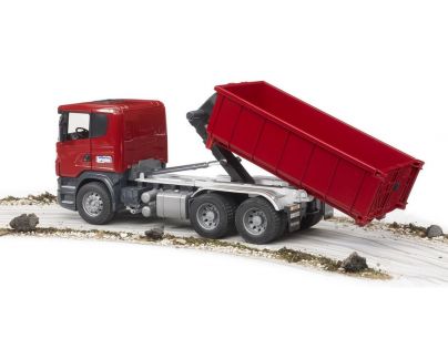 BRUDER 3522 - Nákladní auto SCANIA s kontejnerem