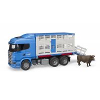 Bruder 3549 Scania R Prepravník dobytka 1x dobytok 1:16