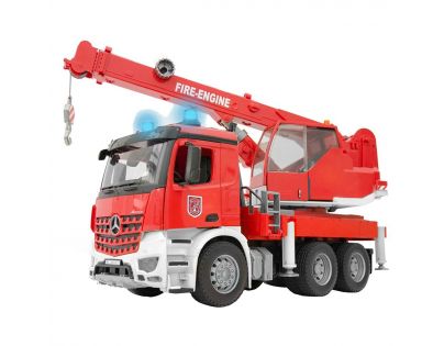 Bruder 3675 Mercedes Benz hasičský autojeřáb - Poškozený obal