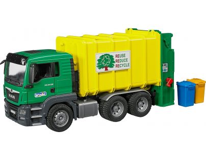 Bruder 3764 Man TGS smetiar zelený