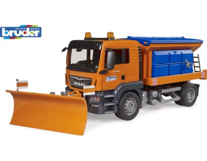 Bruder 3785 MAN TGS Zimná služba s radlicou