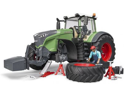 Bruder 4041 Traktor Fendt 1050 Vario s mechanikom a príslušenstvom 1:16
