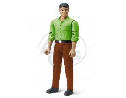 Bruder 60001 Bworld Figurka Muž nízké boty