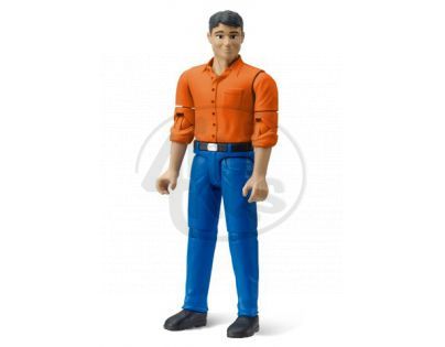 Bruder 60001 Bworld Figurka Muž nízké boty