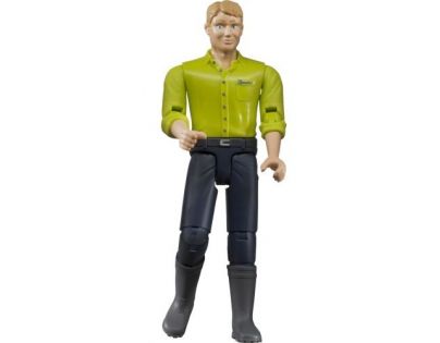 Bruder 60005 Bworld Figurka Muž tmavě modré kalhoty