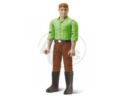 Bruder 60010 Bworld Figurka Muž vysoké boty