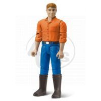 Bruder 60010 Bworld Figurka Muž vysoké boty 2