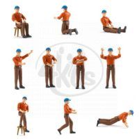 Bruder 60010 Bworld Figurka Muž vysoké boty 6