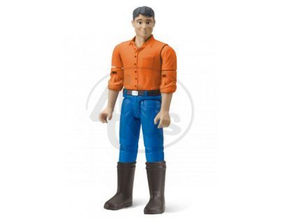 Bruder 60011 Bworld Figurka Muž vysoké boty