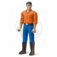 Bruder 60011 Bworld Figurka Muž vysoké boty 2