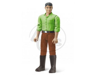 Bruder 60011 Bworld Figurka Muž vysoké boty