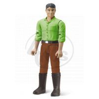 Bruder 60011 Bworld Figurka Muž vysoké boty 3