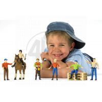 Bruder 60011 Bworld Figurka Muž vysoké boty 5