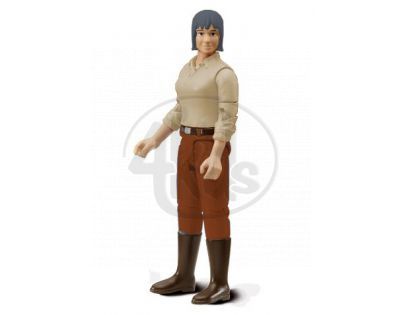 Bruder 60402 Bworld Figurka Žena tmavé vlasy
