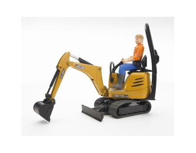 Bruder 62002 Microbager JCB s figúrkou 1:16