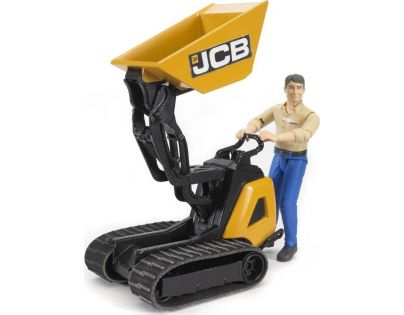 BRUDER 62004 Přepravník JCB s figurkou muže