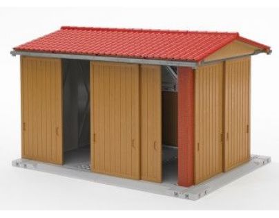 Bruder 62020 Bworld garáž minibagr Schaeff příslušenství