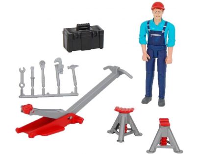 Bruder 62100 Bworld Figurka Mechanik opravár s príslušenstvom
