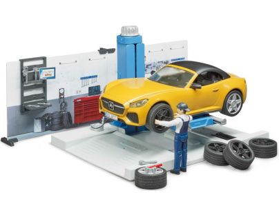 Bruder 62110 Autoservis a roadster 1:16