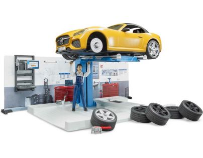 Bruder 62110 Autoservis a roadster 1:16