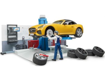 Bruder 62110 Autoservis a roadster 1:16