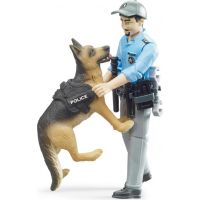 Bruder 62150 Policajt so psom 2