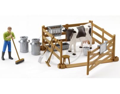 Bruder 62600 Bworld Zemědělský set a figurka