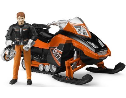 Bruder 63101 Snežný skúter s vodičom 1:16