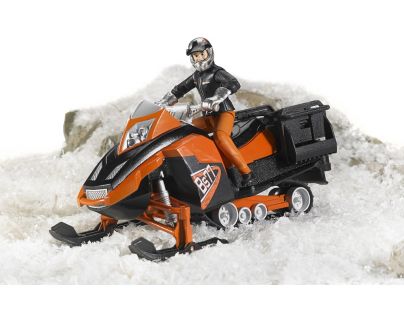 Bruder 63101 Snežný skúter s vodičom 1:16