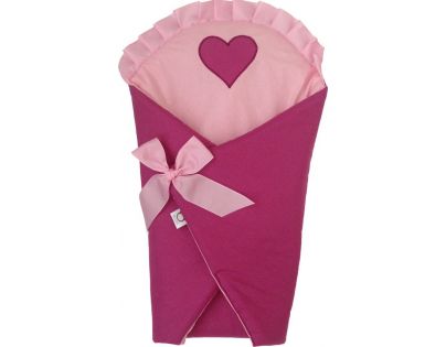 Brum Zavinovačka malá fuchsiová srdíčko