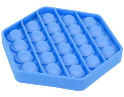 Bubble Pop It Praskajúce bubliny antistresová spoločenská hra modrá