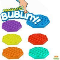 Bubble Pop It Praskajúce bubliny antistresová spoločenská hra oranžová 2