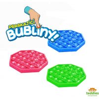 Bubble Pop It Praskajúce bubliny antistresová spoločenská hra modrá 2