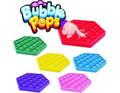 Bubble pops Silikón antistresová hra 11 x 11 cm
