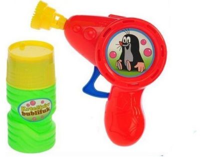Wiky Krtko Bublifuk mačkací Krtko 55 ml  červený
