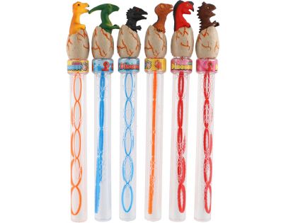 Teddies Bublifuk Trubica dinosaurus vo vajci 32 cm mix druhov
