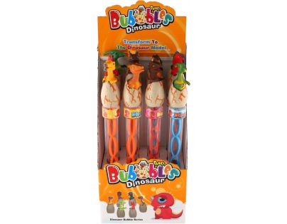 Teddies Bublifuk Trubica dinosaurus vo vajci 32 cm mix druhov