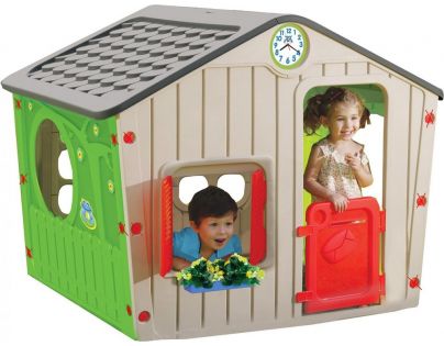 Buddy Toys Domeček Village šedý