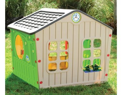 Buddy Toys Domeček Village šedý