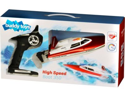 Buddy Toys RC Loď 350 červená