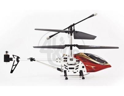 Buddy toys RC Vrtulník Falcon 19 cm Červený