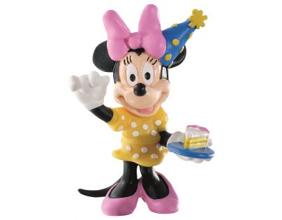 Bullyland Disney Minnie gratulant žlté šaty