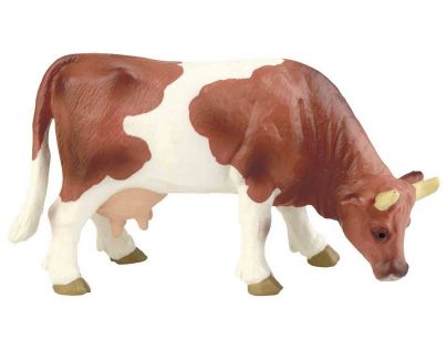 Bullyland Kráva velká hnědo-bílá
