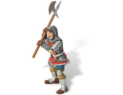 Bullyland 80890 Rytíř se sekerou červený