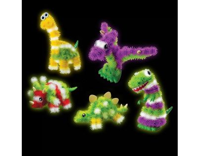 Spin Master Bunchems Glown The Dark - Dinosaur pack