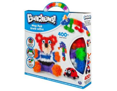 Bunchems Mega Pack Grand coffret 400ks - Poškozený obal